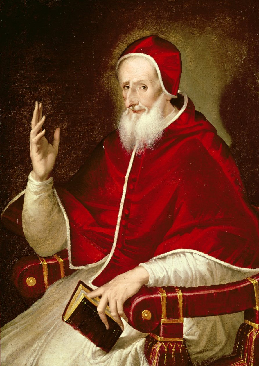 Portrét papeže Pia V. (1504-1572), kolem roku 1571 od El Greco