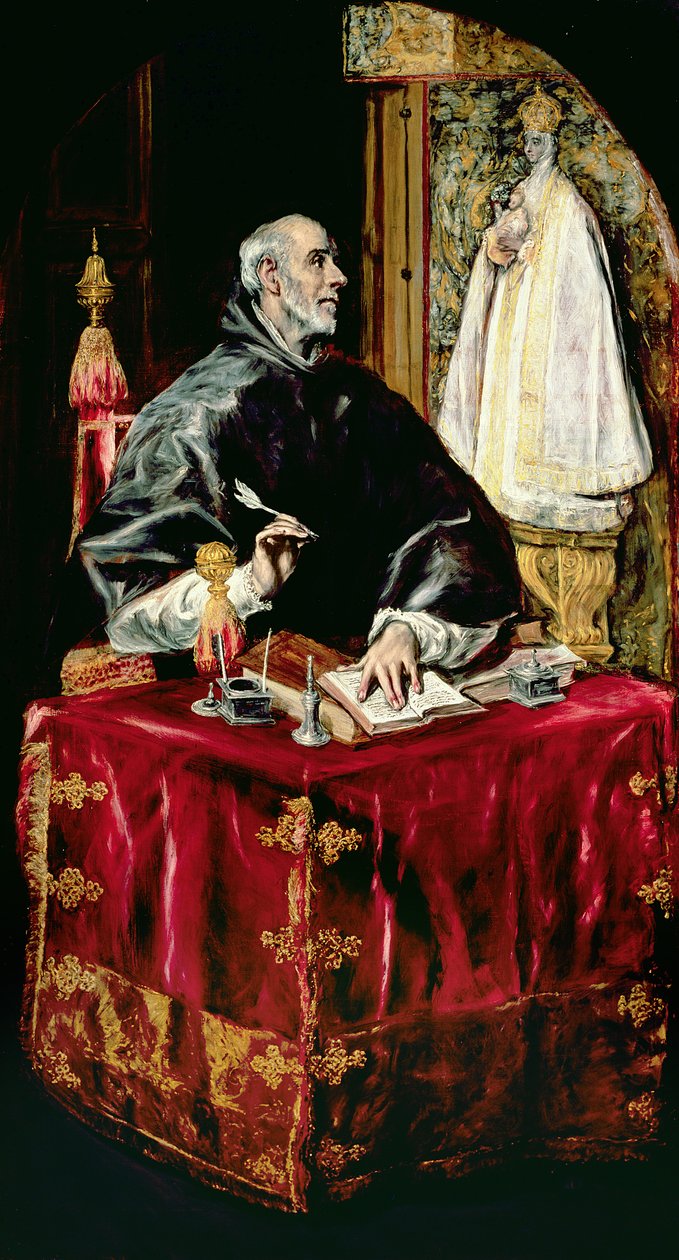 Svatý Ildefonsus, 1597-1603 od El Greco