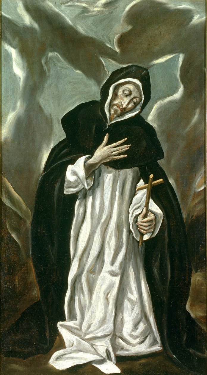 Svatý Dominik z Guzmánu (asi 1170–1221) od El Greco