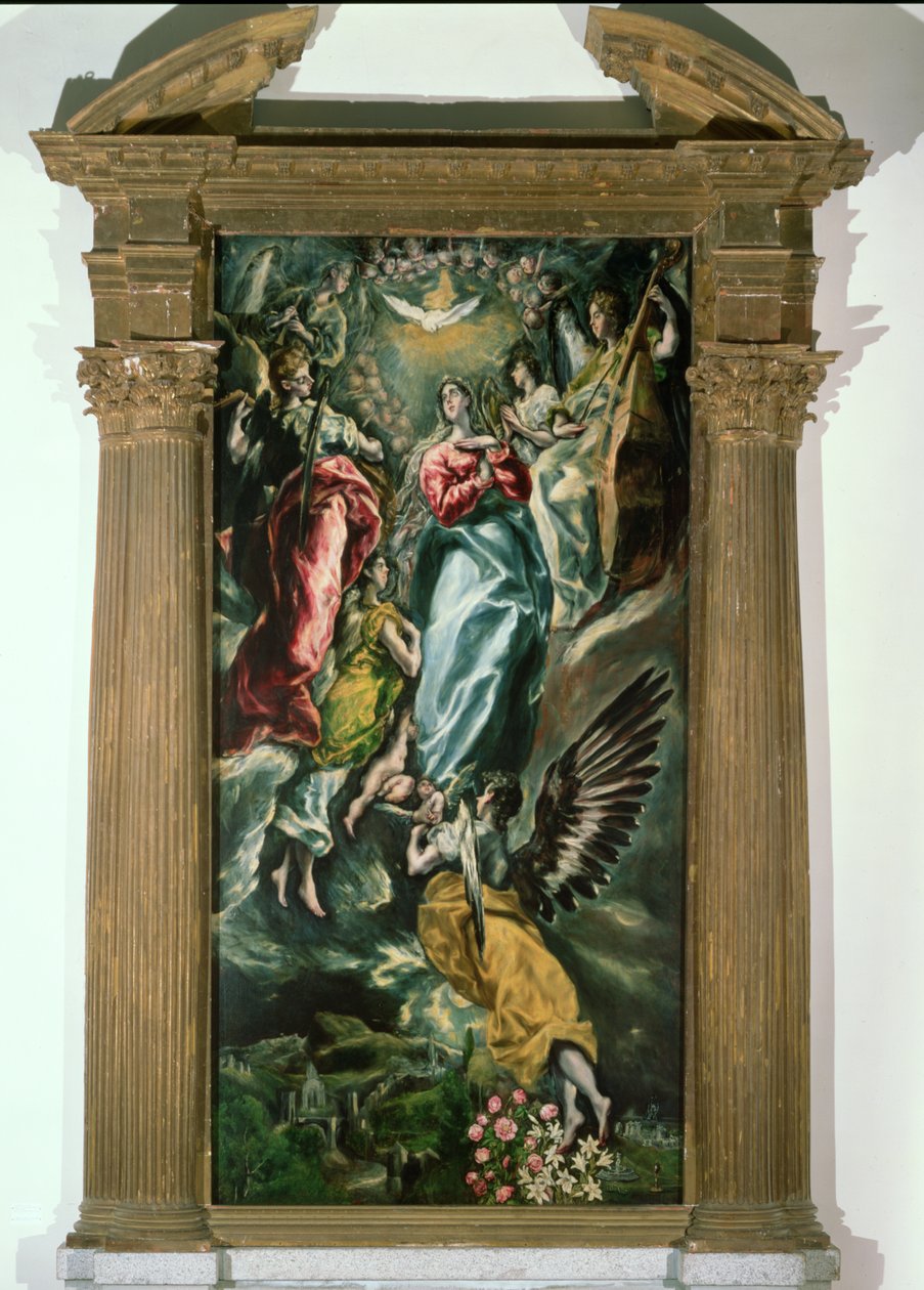 Nanebevzetí Panny Marie, 1607-13 od El Greco