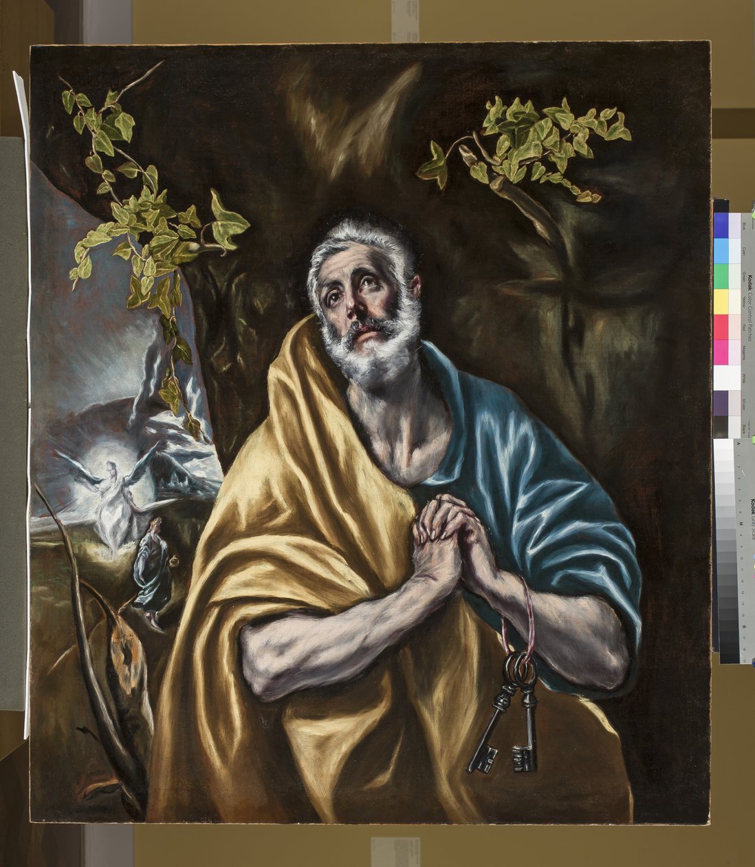 Kající svatý Petr, kolem 1590-95 od El Greco
