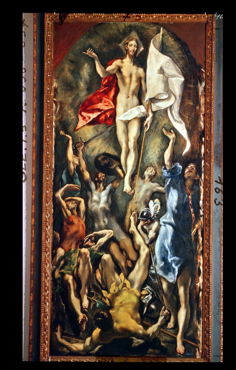 Vzkříšení, 1584-94 od El Greco