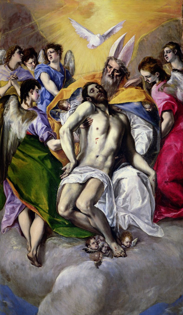 Trojice, 1577-79 od El Greco