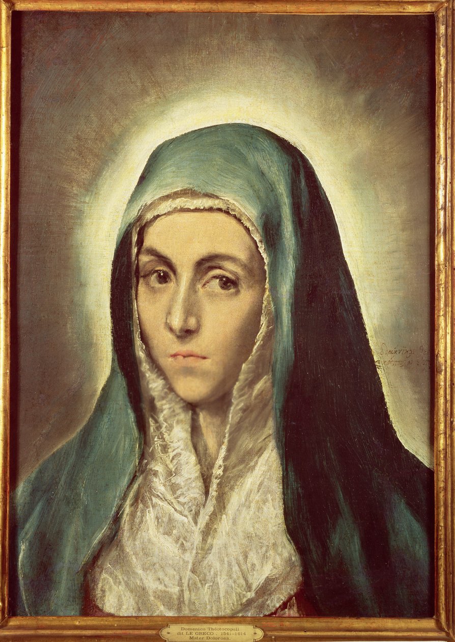 Panenský smutek od El Greco