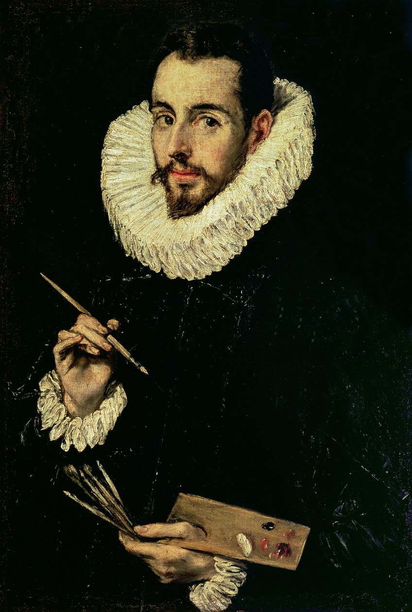 Portrét Jorge Manuela Theotokopoulose (1578-1631) od El Greco