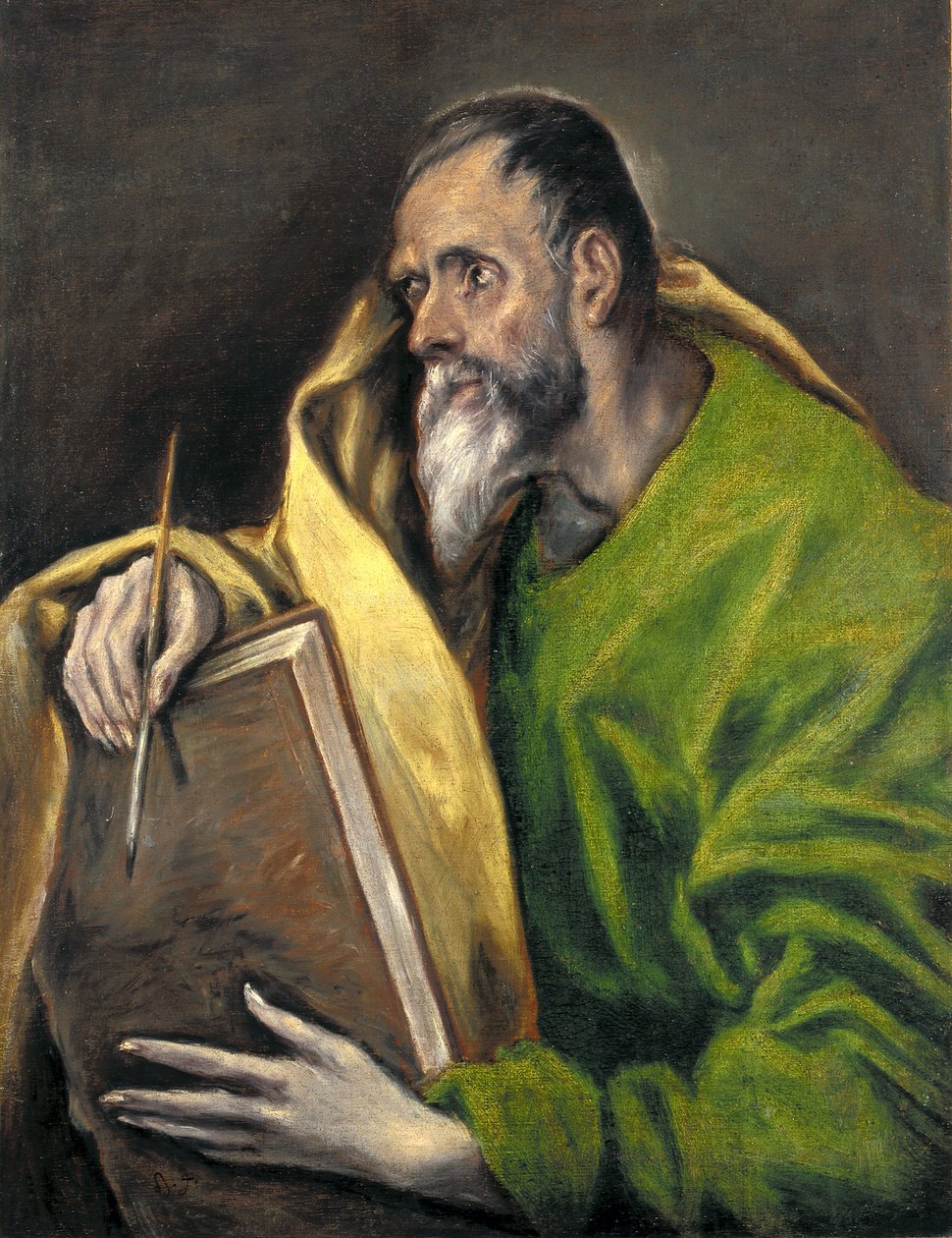 Luke (olej na plátně) od El (1541 1614) Greco