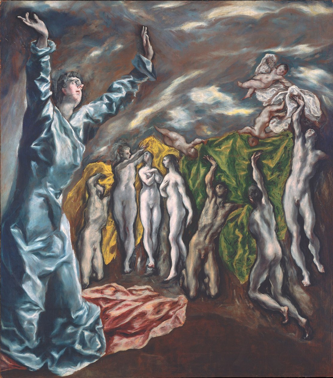 The Vision of Saint John, c.1609-14 (olej na plátně) od El Greco
