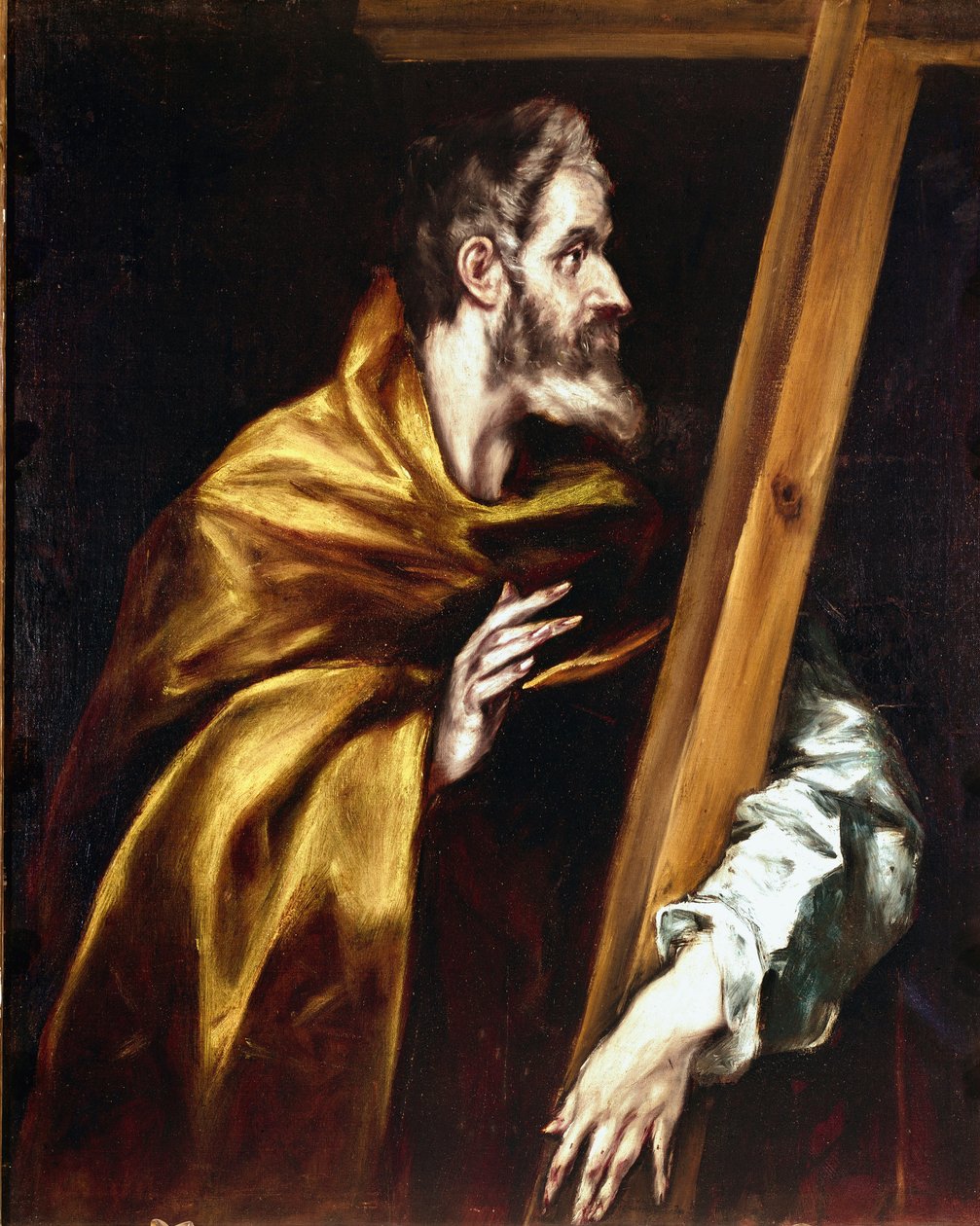 Apoštolát katedrály v Toledu: Apotre Saint Philip. Obraz Domenikos Theotokopoulos dit El Greco (1540-1614) od El Greco