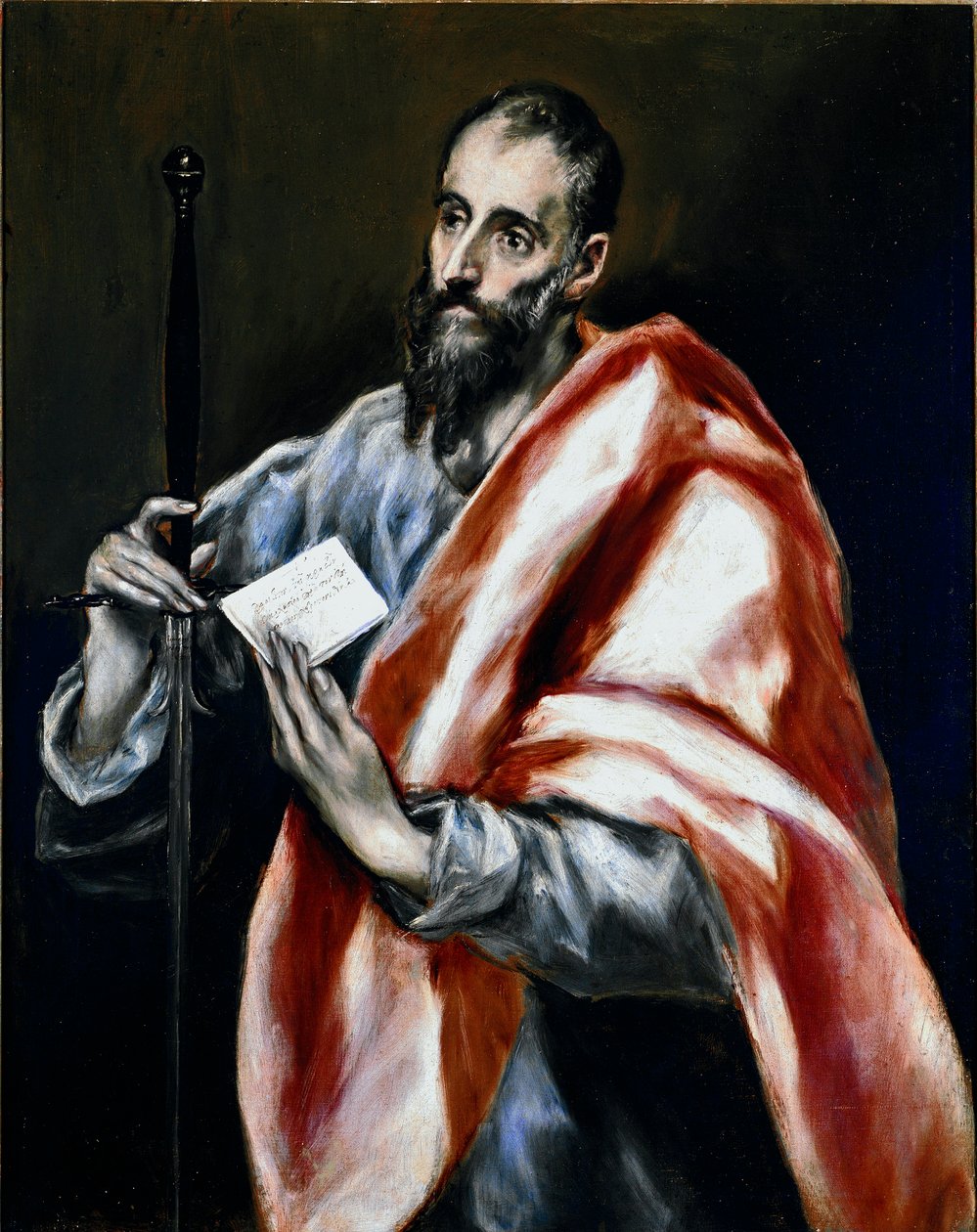 Apotre svatý Pavel. Obraz Domenikos Theotokopoulos dit El Greco (1540-1614) od El Greco