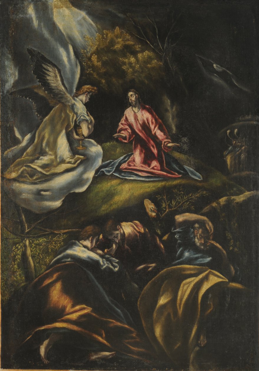 Ježíš v Olivové zahradě od El (1541 1614) Greco