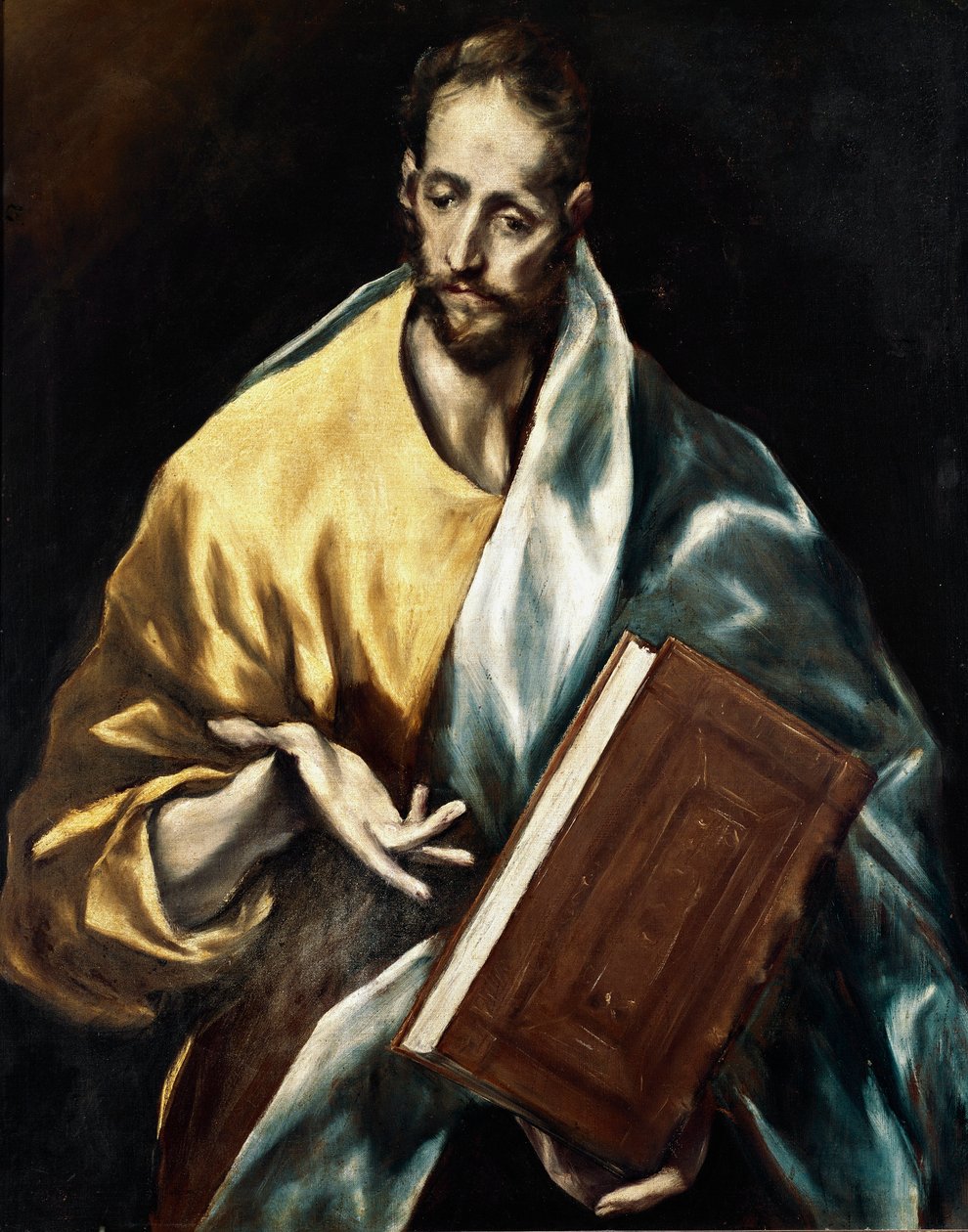 Apotre Saint James Menší. Obraz Domenikos Theotokopoulos dit El Greco (1540-1614) od El Greco