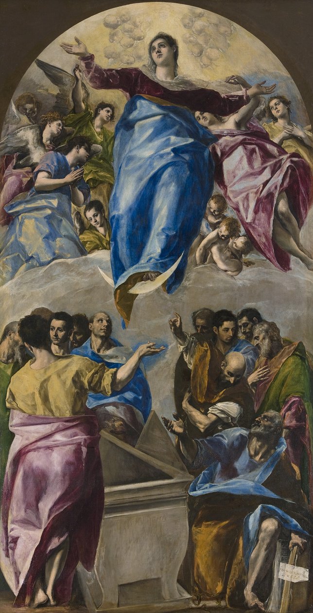 Nanebevzetí Panny Marie od El Greco