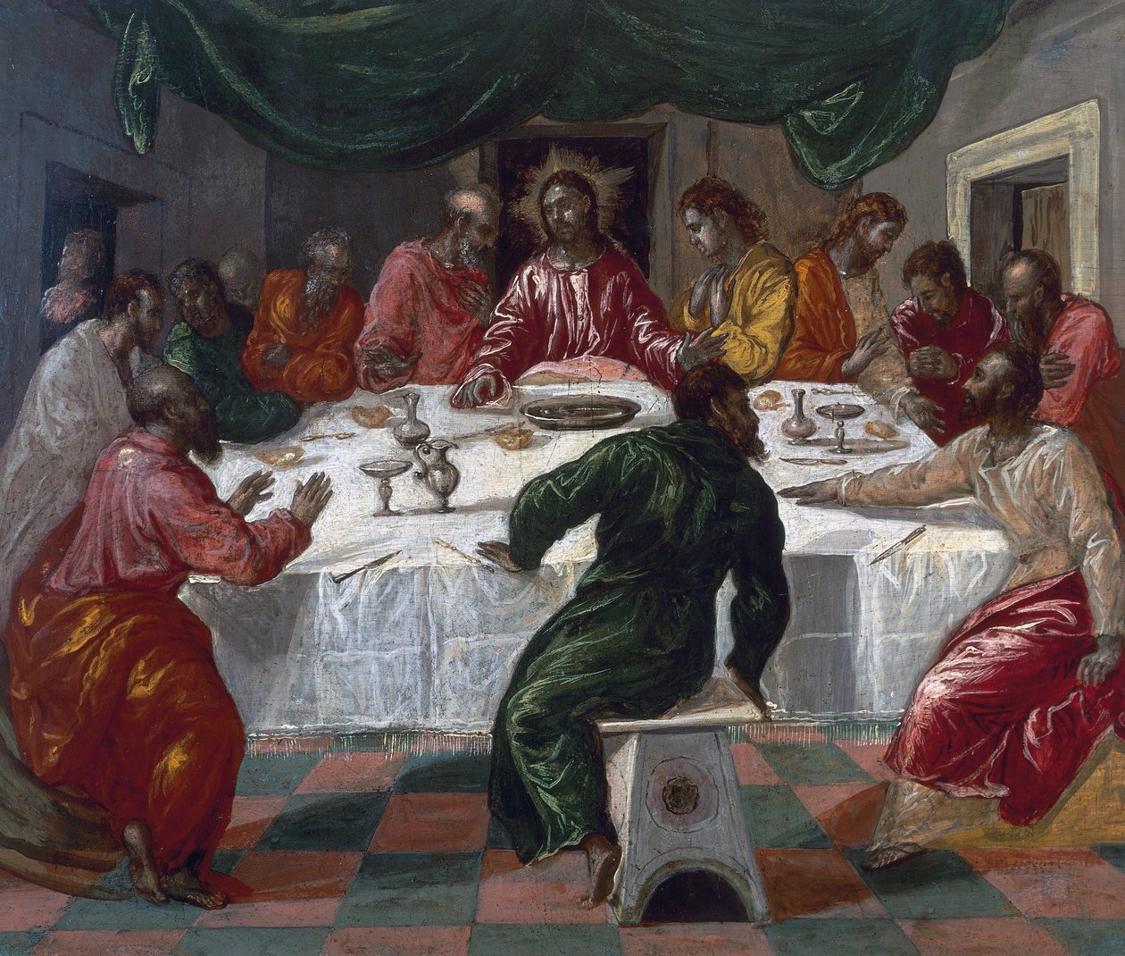 Poslední večeře od El (1541 1614) Greco