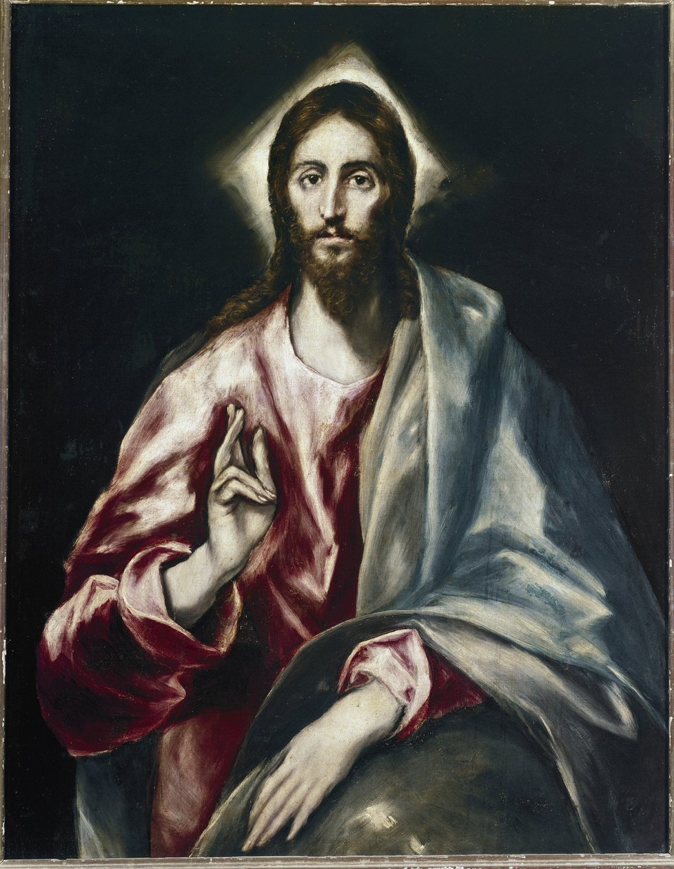 Spasitel - Olej na plátně od El Greco