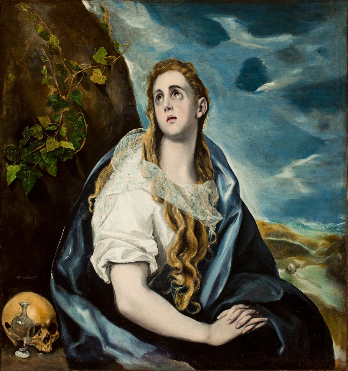 Kající Magdalena, kolem roku 1577 od El Greco