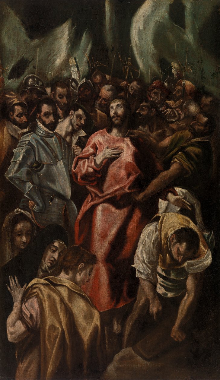 Svlékání Krista (Espolio) od El Greco (Domenikos Theotokopoulos)