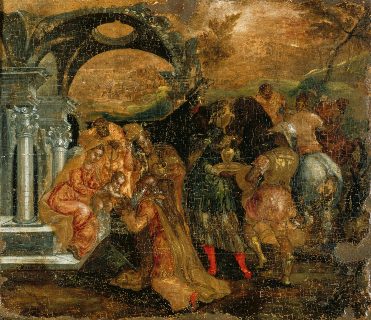 Klanění mudrců od El Greco