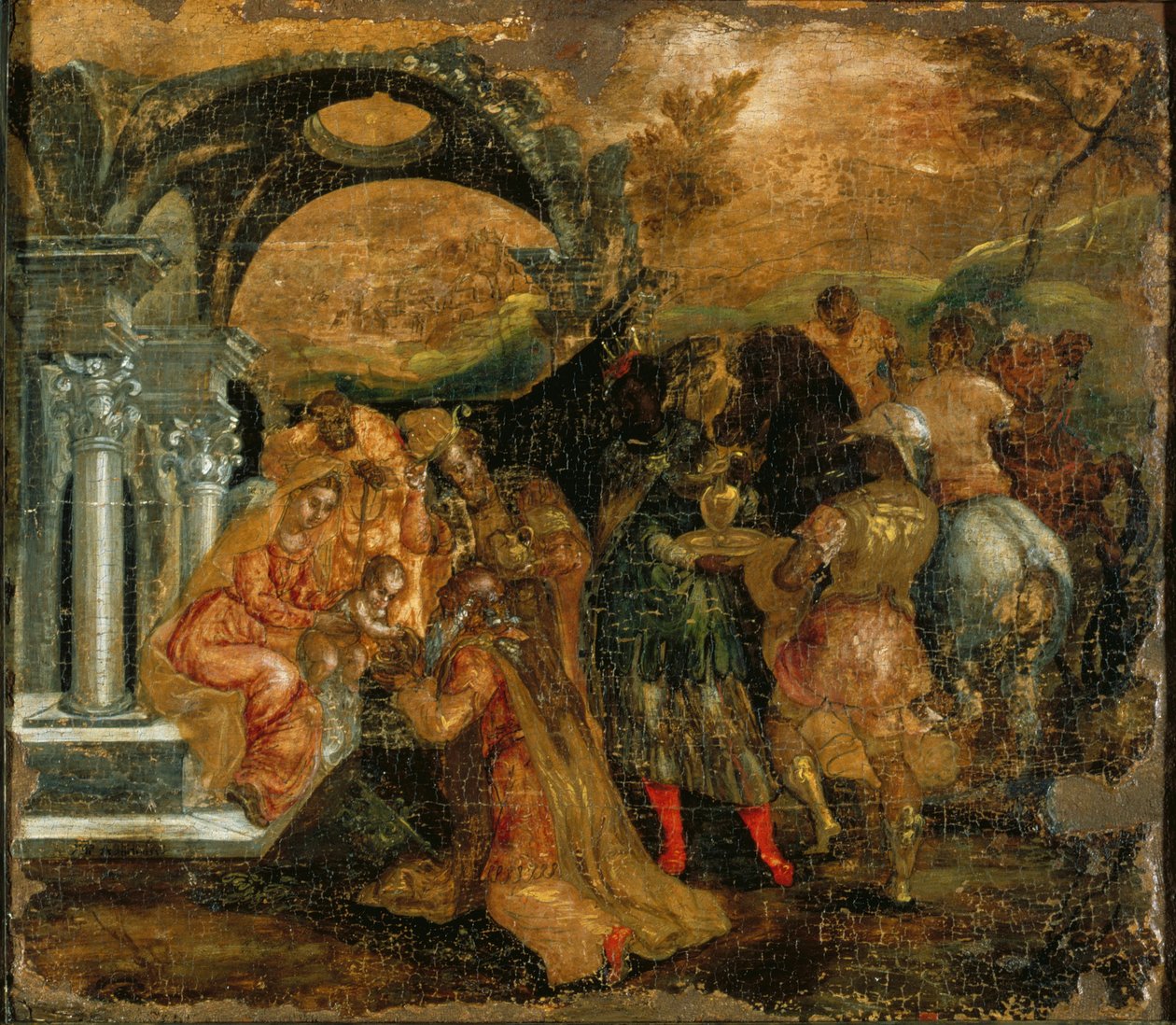 Klanění mudrců od El Greco