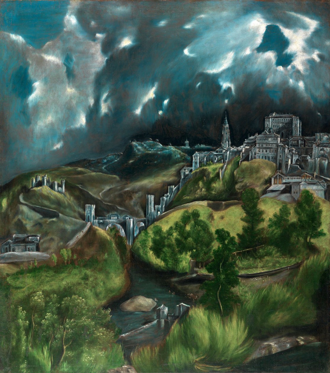 Pohled na Toledo od El Greco