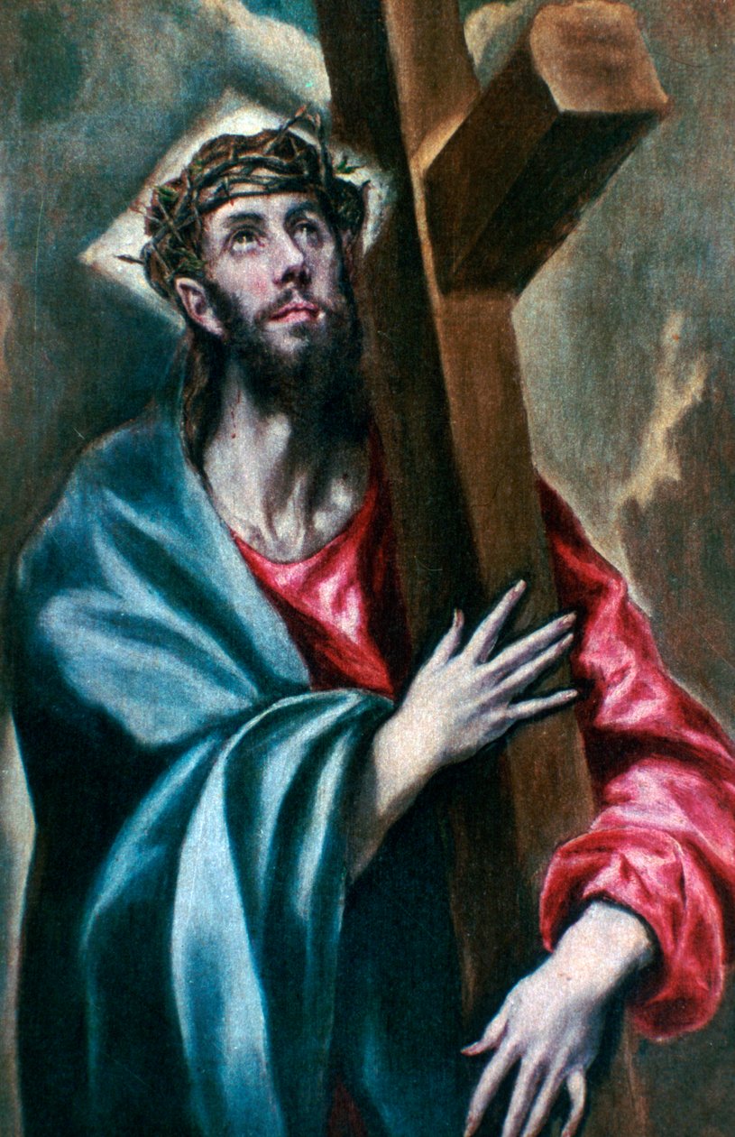 Kristus na kříži, 1600-1610 od El Greco