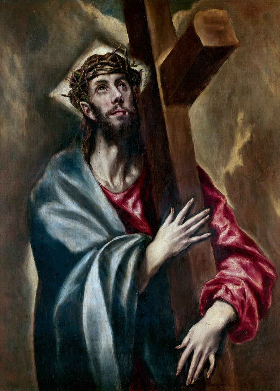 Kristus nesoucí kříž, kolem roku 1602 od El Greco