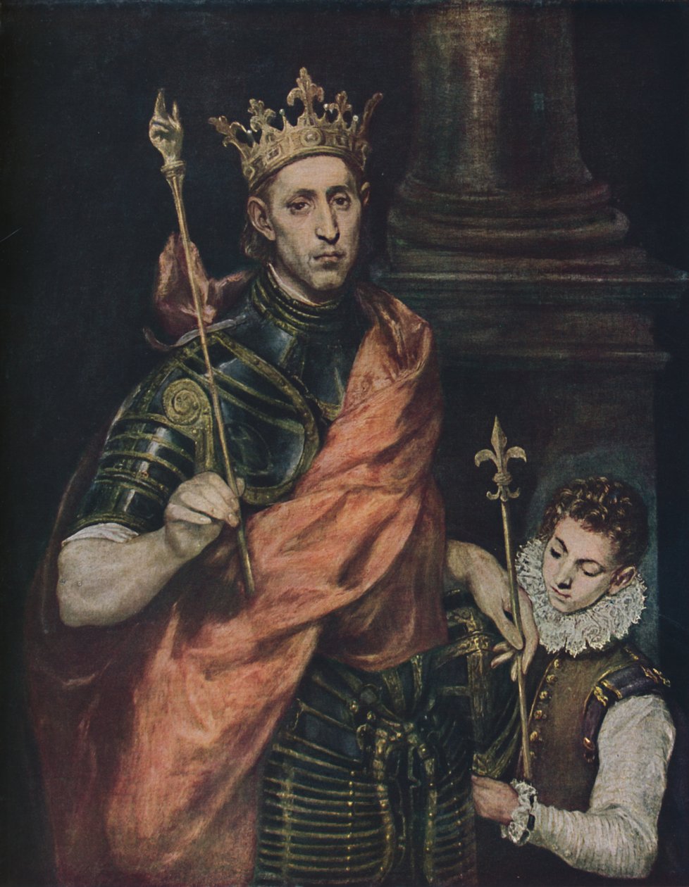 Der Heilige Ludwig, Saint Louis, c1585 - 1590, 1938 od El Greco