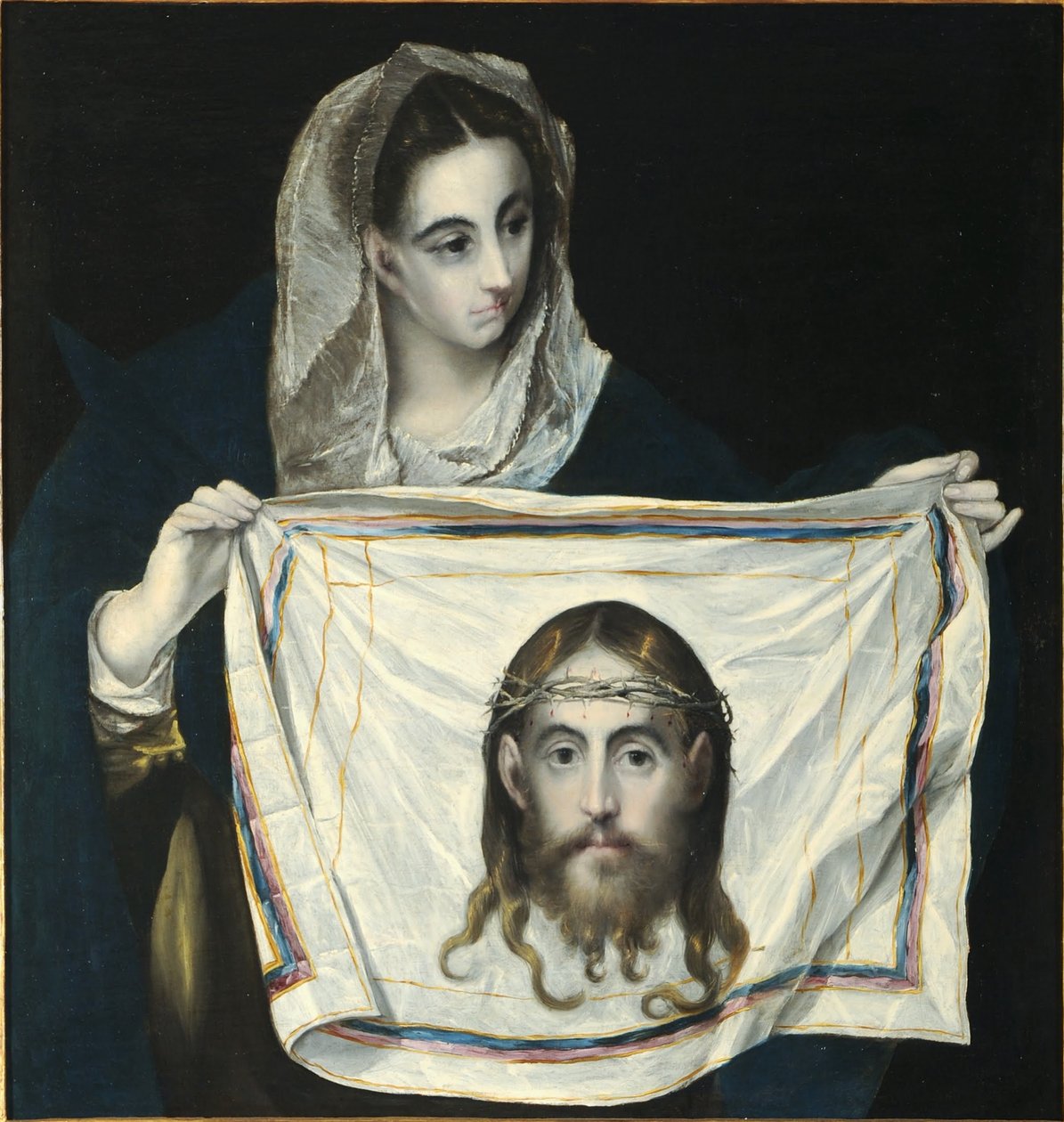 Veronika se svatou tváří od El Greco