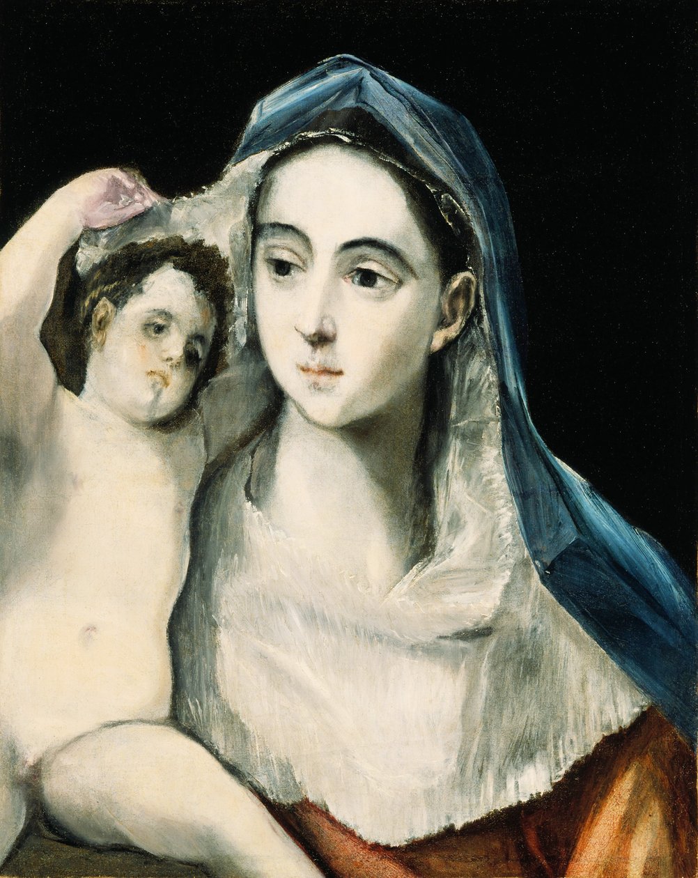 Madona s dítětem od El Greco