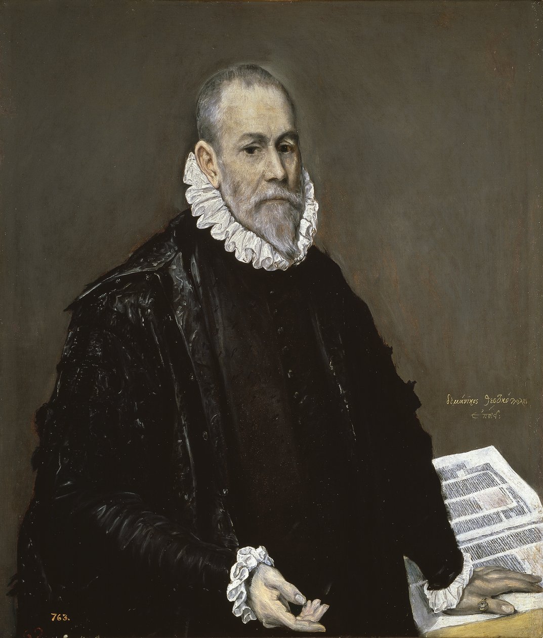 Portrét lékaře, 1582-1585 od El Greco
