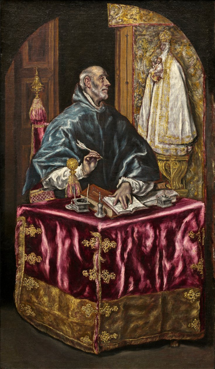 Saint Ildefonso od El Greco