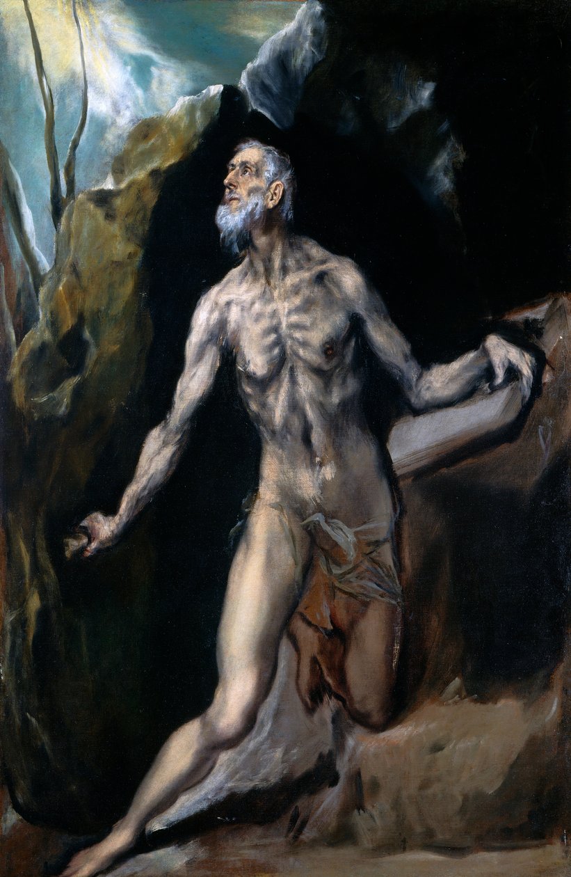 Svatý Jeroným od El Greco
