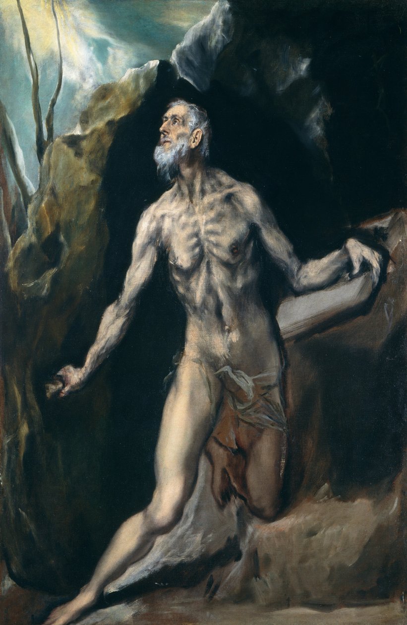 Svatý Jeroným od El Greco