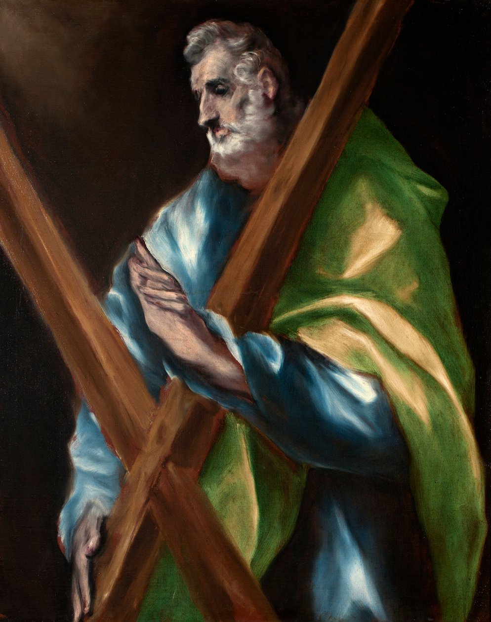 Španělsky: San Andrés Apóstol Saint Andrew od El Greco