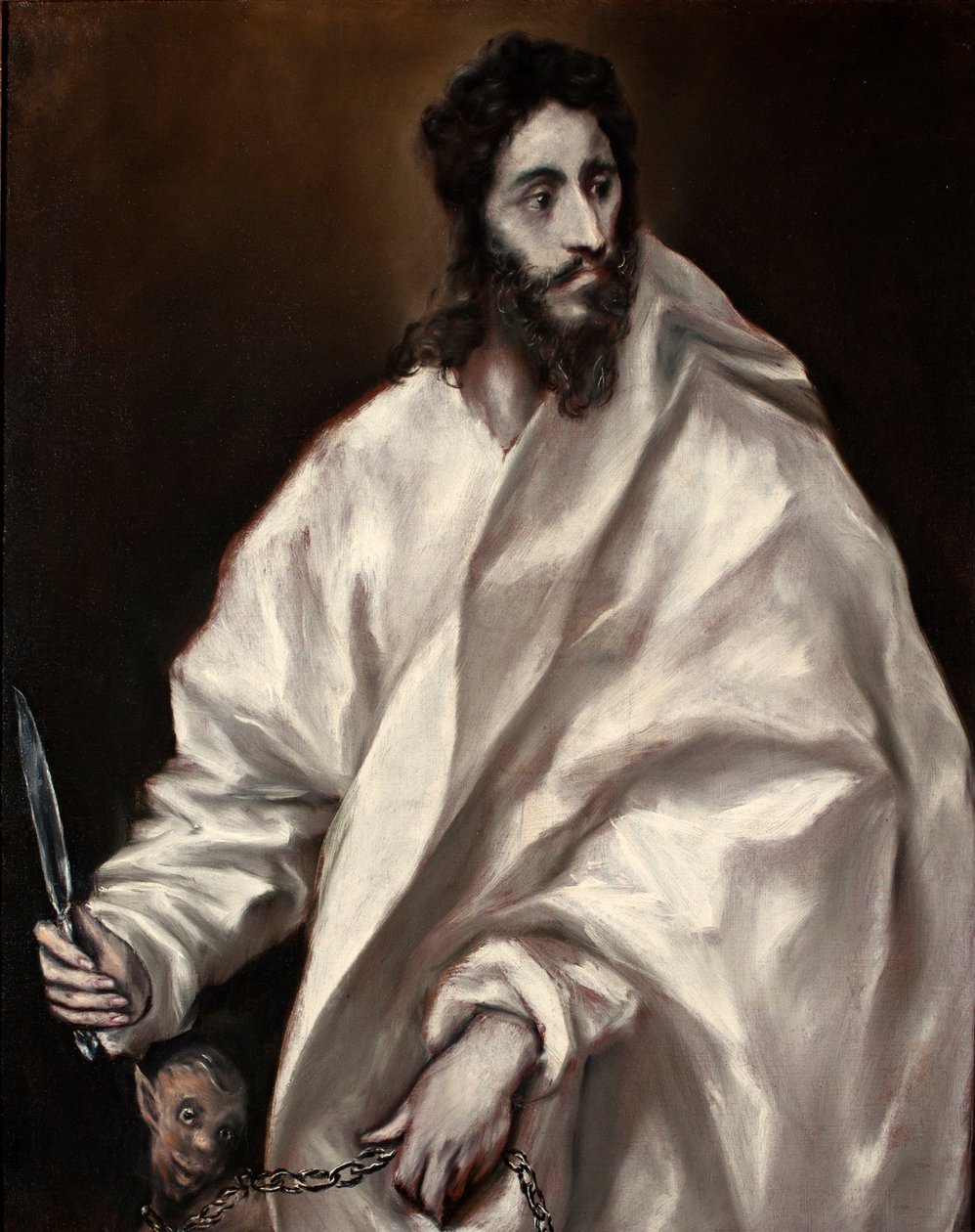 Španělsky: San Bartolomé Apóstol Bartoloměj apoštol od El Greco