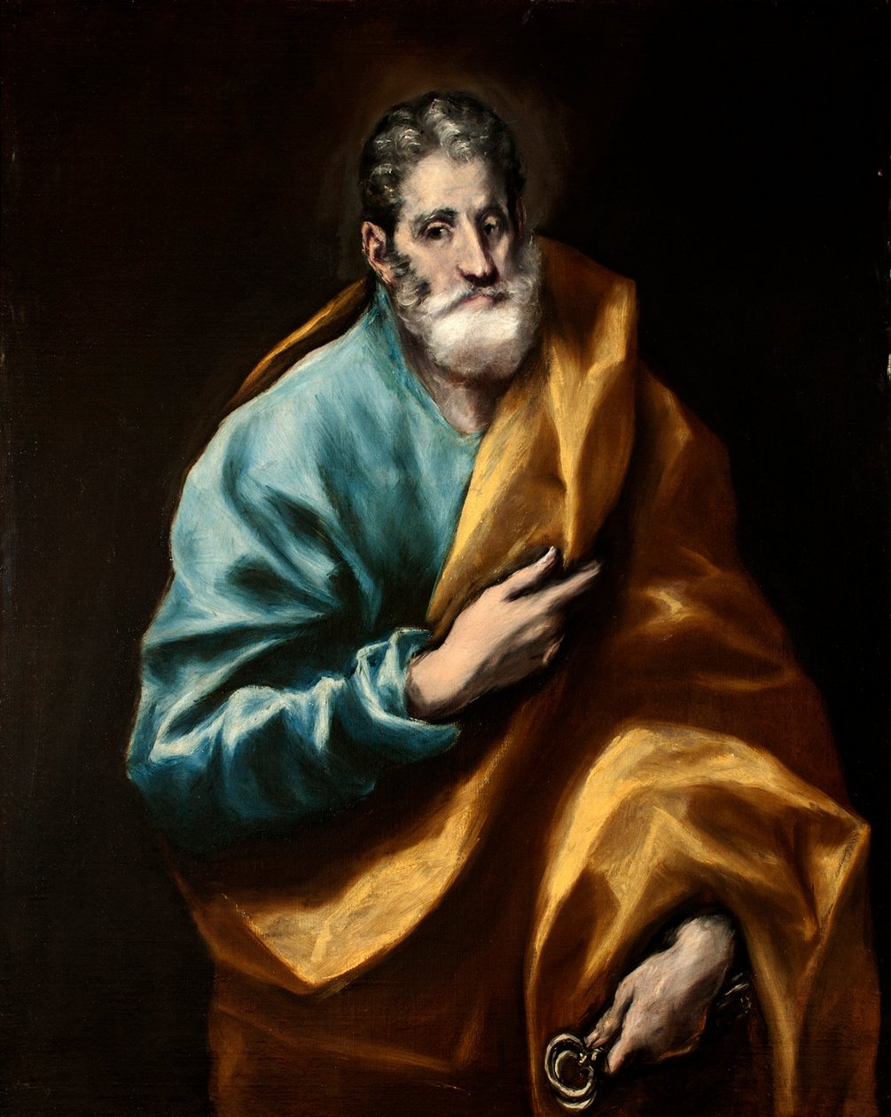 Španělsky: San Pedro Apóstol Apoštol svatý Petr od El Greco