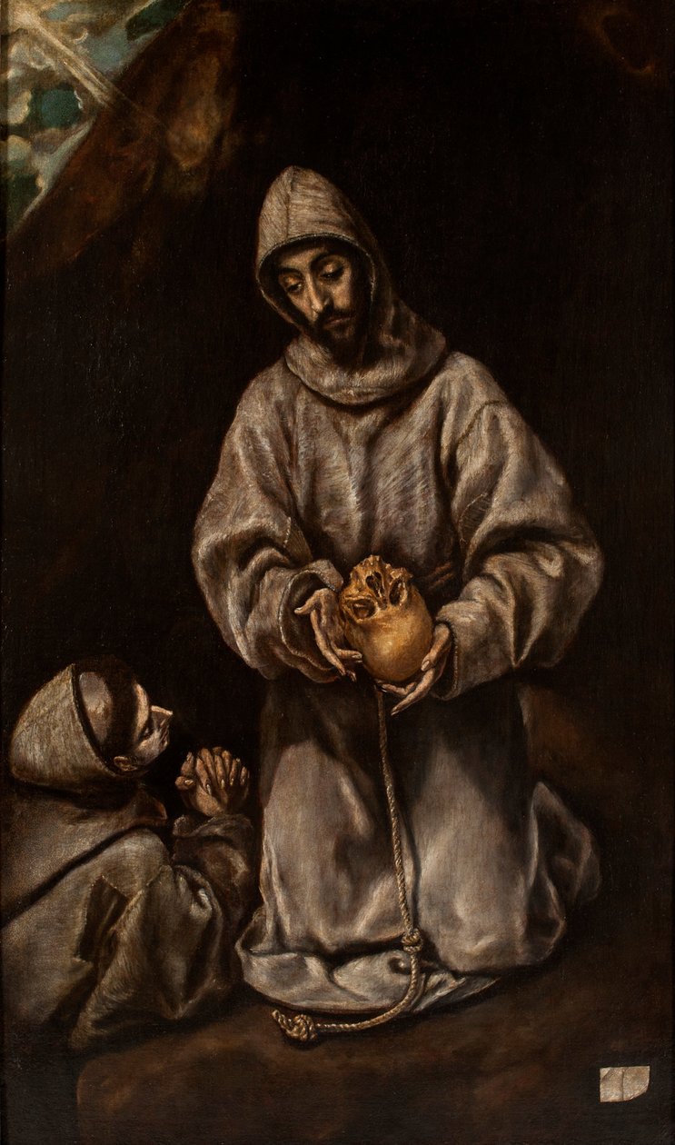 Svatý František a bratr Rufus od El Greco