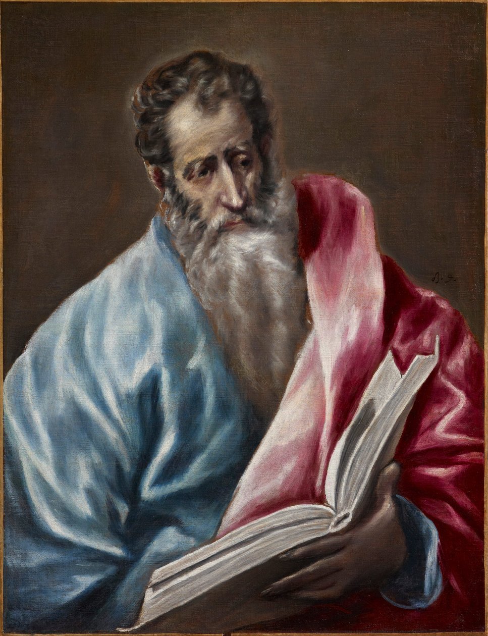Svatý Matouš od El Greco