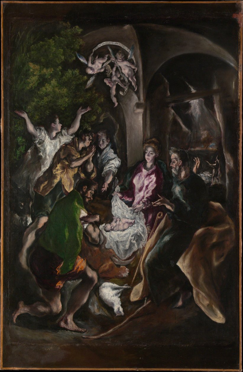Klanění pastýřů, kolem 1605-10 od El Greco