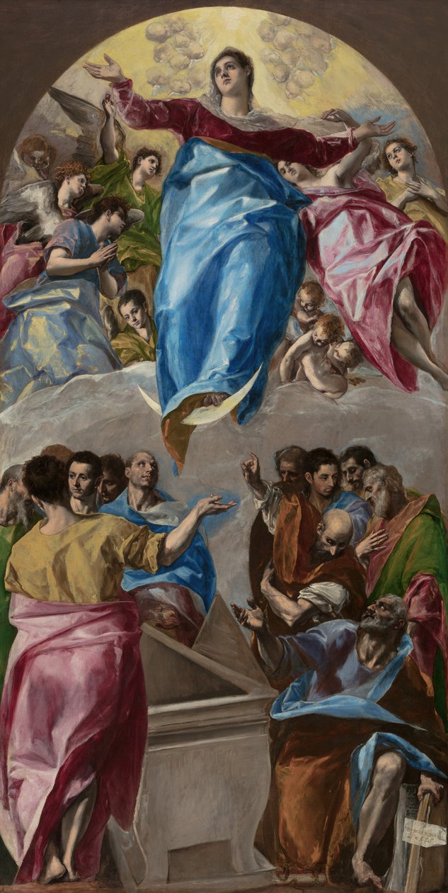 Nanebevzetí Panny Marie, 1577-79. od El Greco