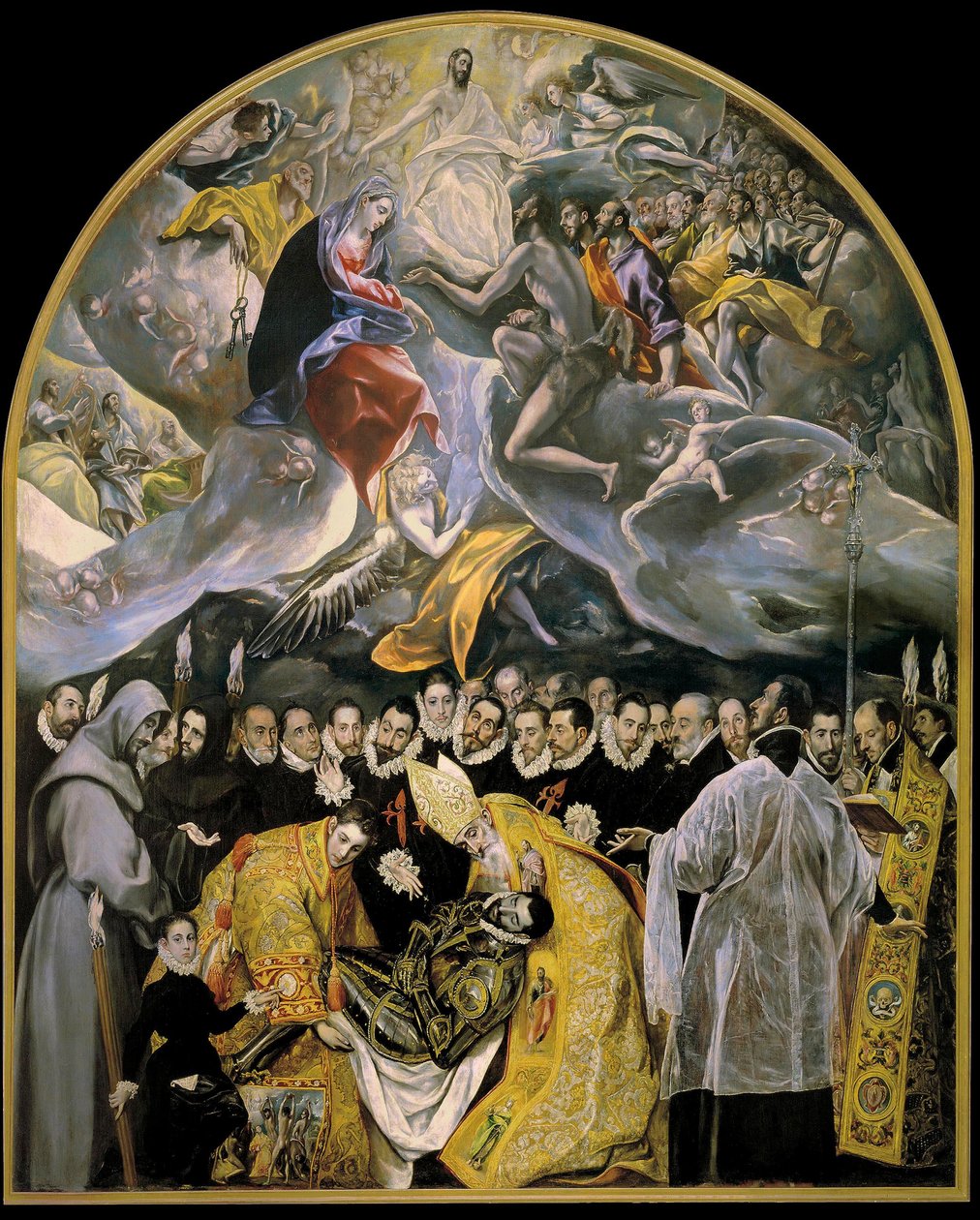 Pohřeb hraběte z Orgazu od El Greco