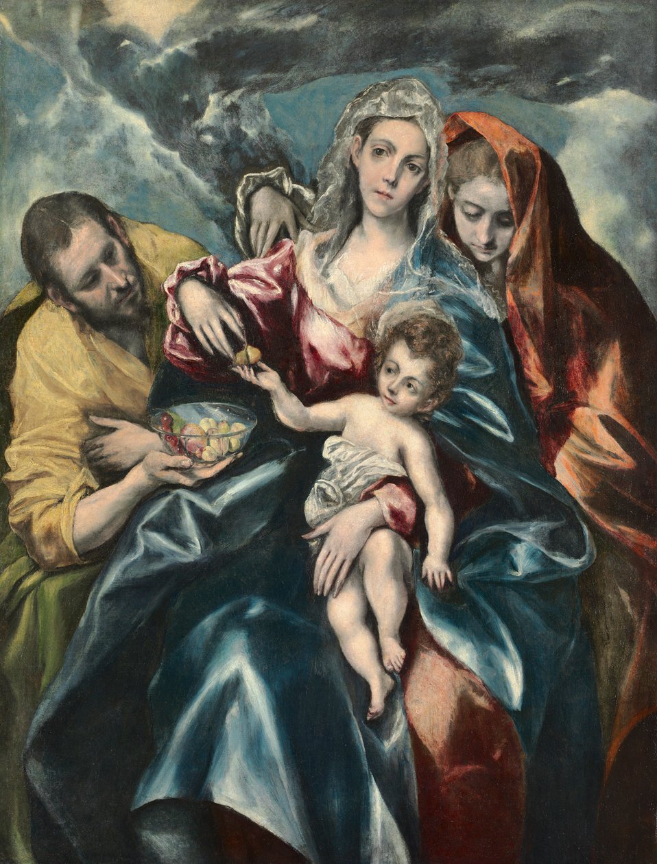 Svatá rodina s Marií Magdalenou, c. 1590-1595. od El Greco