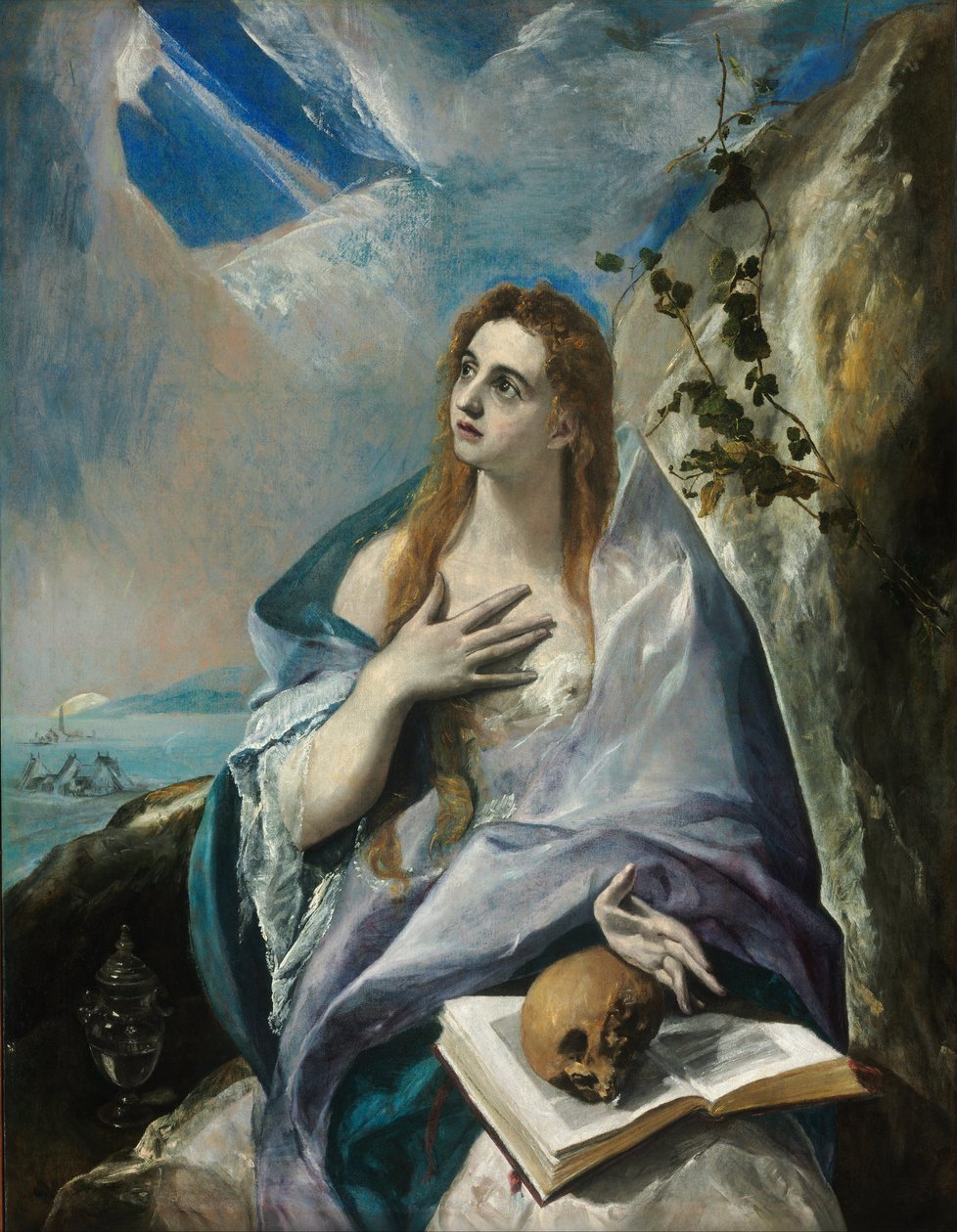Kajícná Marie Magdaléna od El Greco