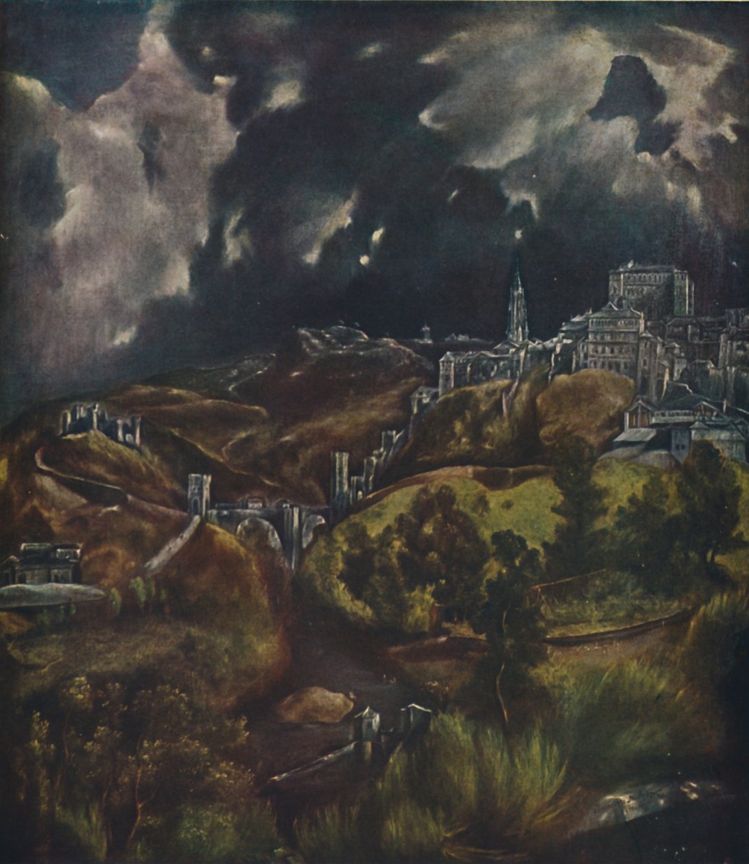 Toledo, Pohled na Toledo, 1599-1600, 1938 od El Greco