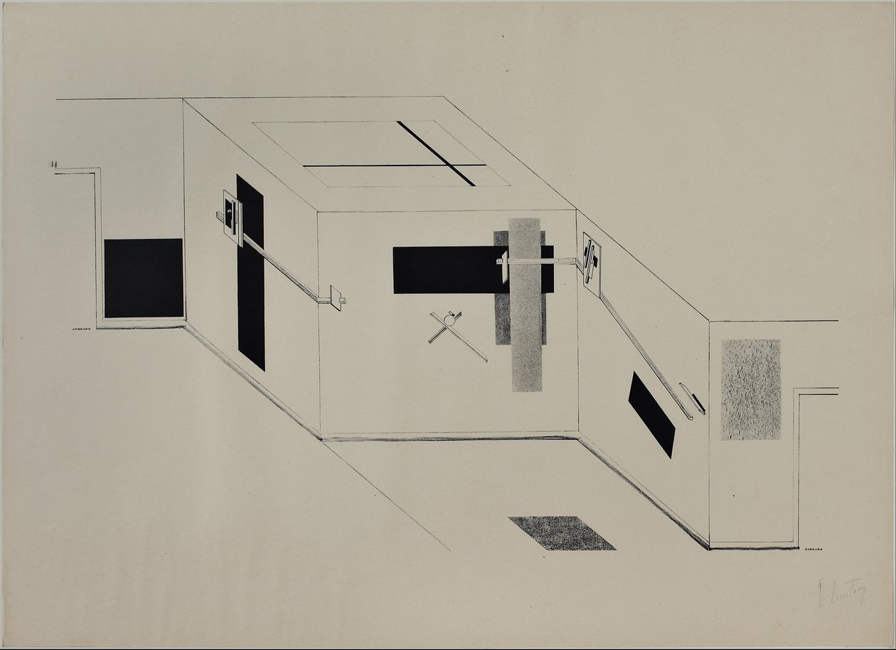 Kestnermappe Proun, Rob. Levnis and Chapman GmbH Hannover -6 od Eliezer Markowich Lissitzky