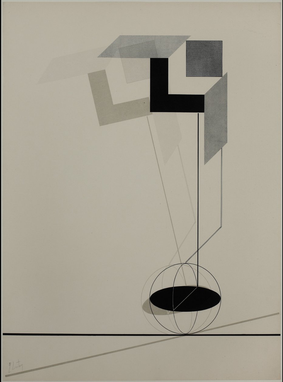 Proun od Eliezer Markowich Lissitzky