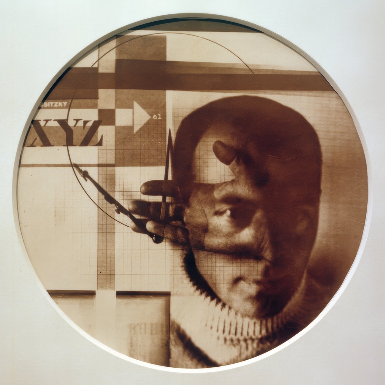 Autoportrét od Eliezer Markowich Lissitzky