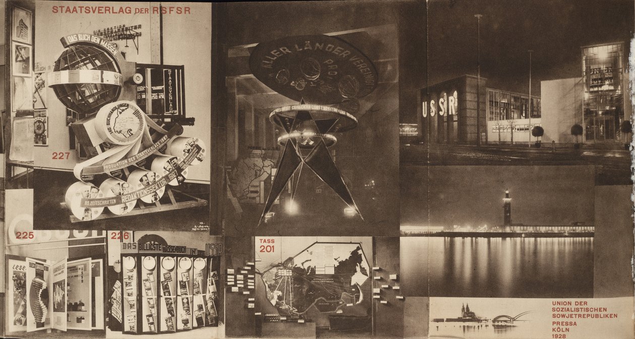 SSSR. Katalog sovětského pavilonu na Mezinárodní tiskové výstavě v Kolíně nad Rýnem, 1928 od Eliezer Markowich Lissitzky