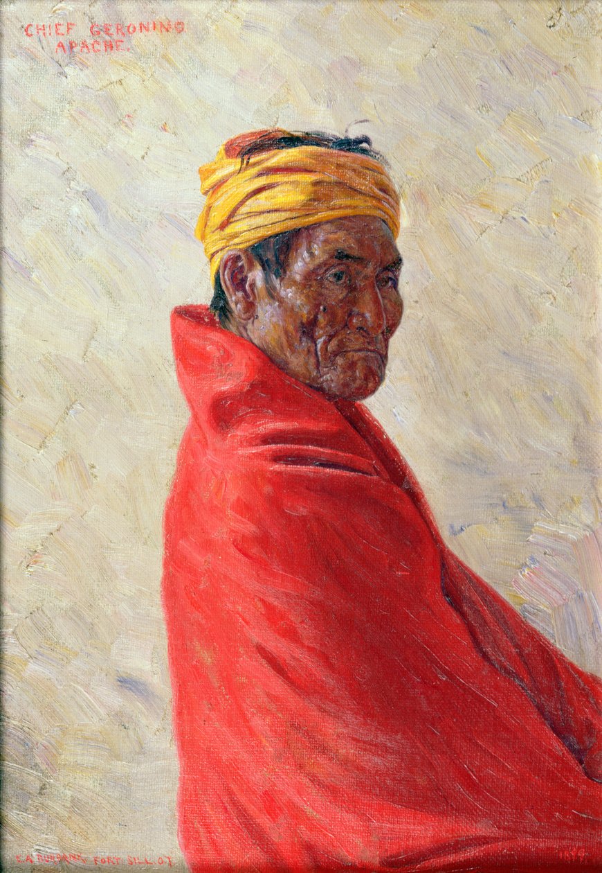Náčelník Geronimo od Elbridge Ayer Burbank