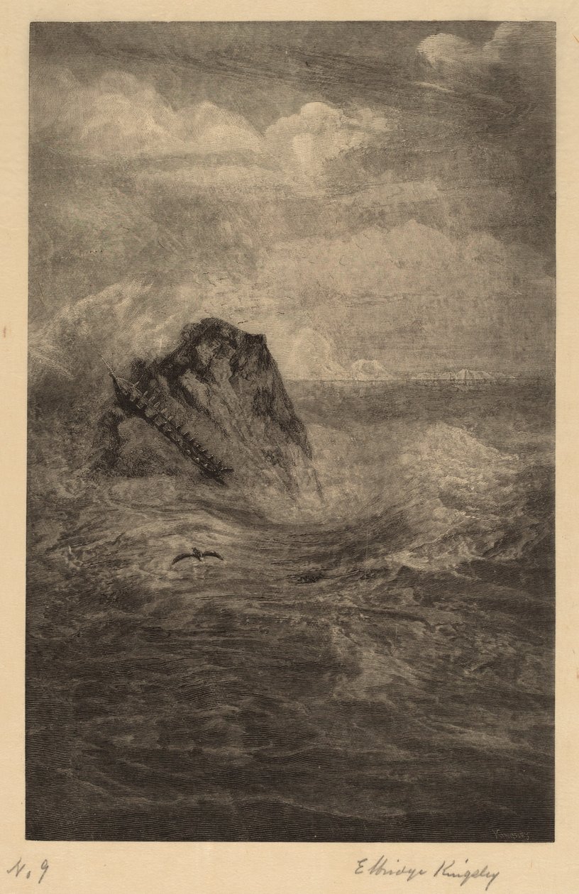 Skála v moři od Elbridge Kingsley