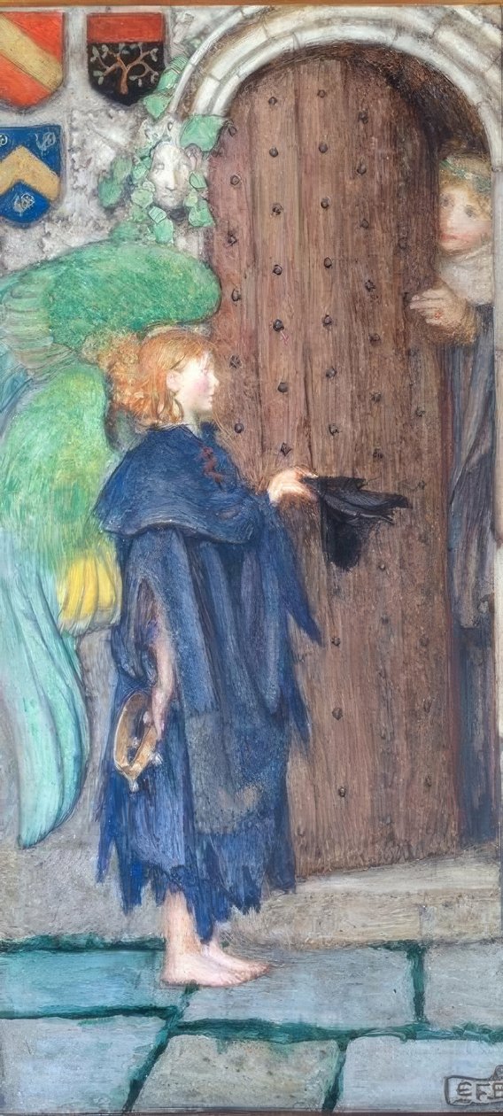 Anděl u dveří od Eleanor Fortescue Brickdale